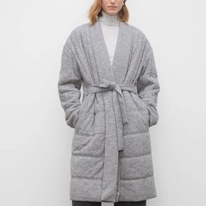 The Blanket Coat - Brand New - NEVER WORN - Light Heather Grey